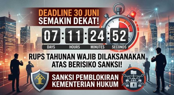 Deadline 30 Juni Semakin Dekat! RUPS Tahunan Wajib Dilaksanakan atau Berisiko Sanksi